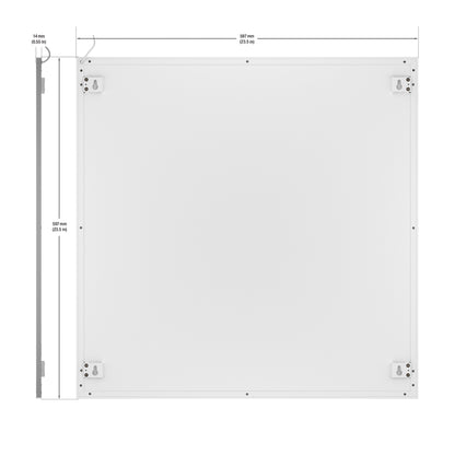 2ft x 2ft 24V Dimmable LED Panel Light 32W 6000K(Cool White)