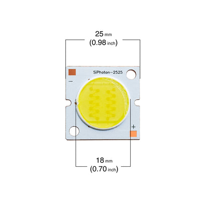 20W Constant Current COB LED Chip 6000K(Cool White)