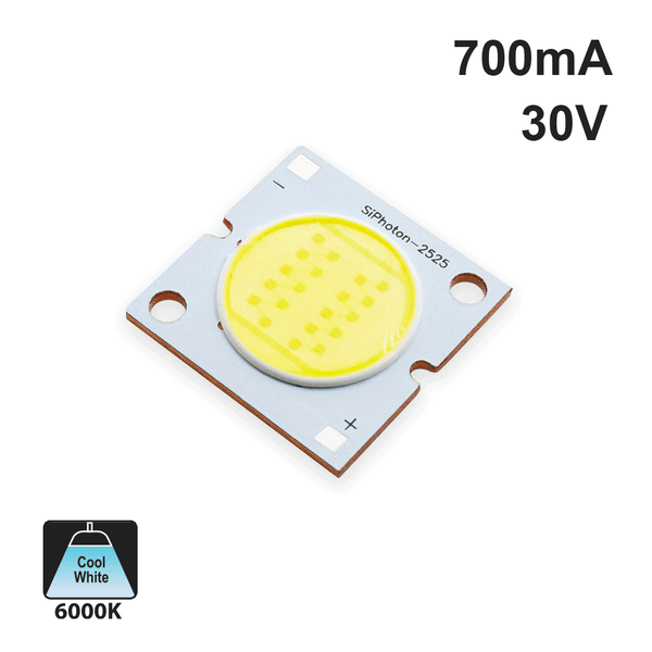 Buy LED COB 220V 9W 800lm 6000K 25x26mm in ABCLED store for 4.90 €