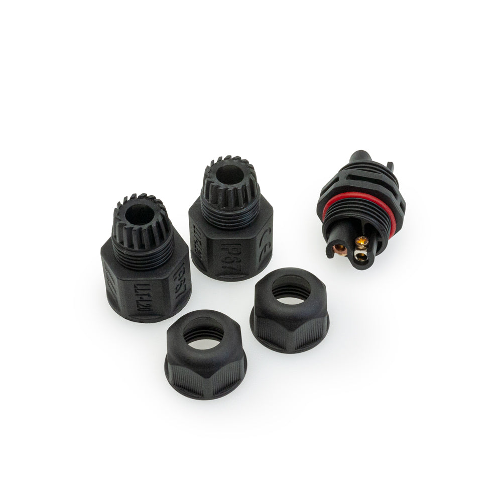2W-2C-SC Outdoor Waterproof 2 Way Screw Type Connection Two Contact, gekpower