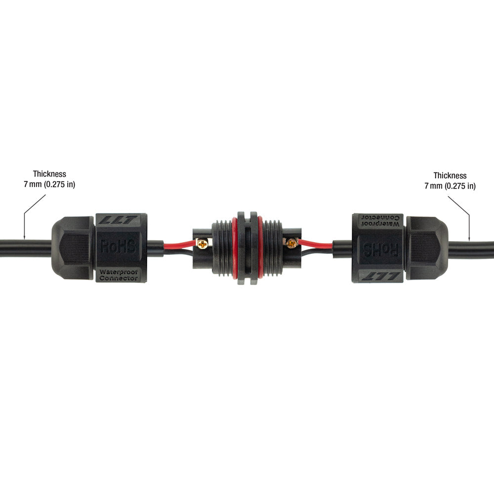 2W-2C-SC Outdoor Waterproof 2 Way Screw Type Connection Two Contact