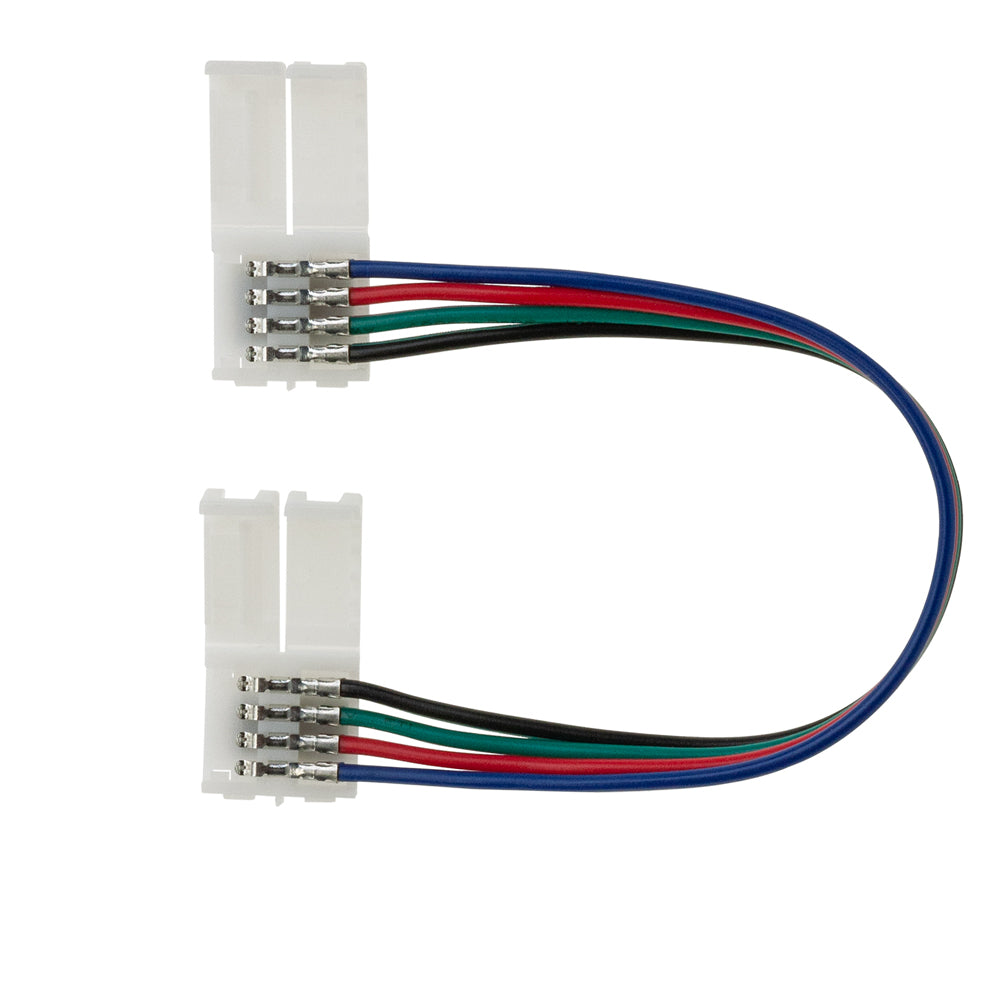 Quick Connector RGB to RGB 12mm LED Strip Connection Solderless - GekPower