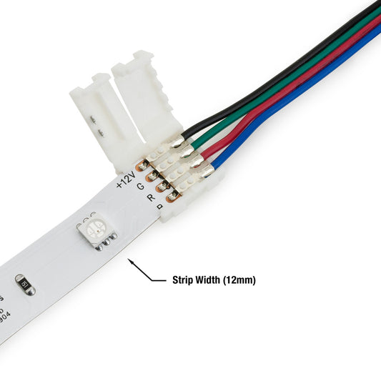 RGB Quick Strip Connector 12mm Solderless