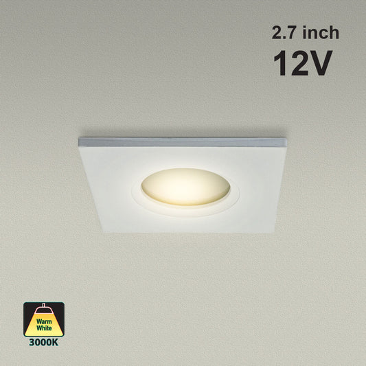     407537-T61-MR16-Light-Fixture-03  1000 × 1000px  T-61 MR16 Recessed Light Fixture, 2.75 inch Square White mr16 fixture, gekpower