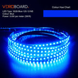 5M(16.4ft) Indoor LED Strip Light 3528, 12V 3(w/ft) Blue, gekpower