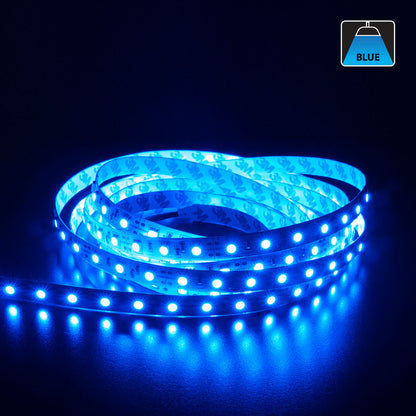 5M(16.4ft) Indoor LED Strip 5050, 12V 4.5(w/ft) 60(LEDs/m) CCT(Yellow, Red, Blue, Green) - GekPower