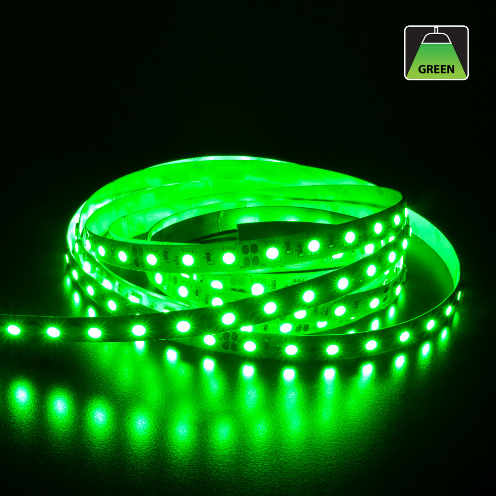 5M(16.4ft) Indoor LED Strip 5050, 12V 4.5(w/ft) 60(LEDs/m) CCT(Yellow, Red, Blue, Green) - GekPower