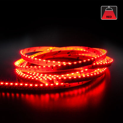 5M(16.4ft) Side Emitting LED Strip 315, 12V 3(w/ft) 120(LEDs/m) CCT(Yellow, Red, Blue) - GekPower