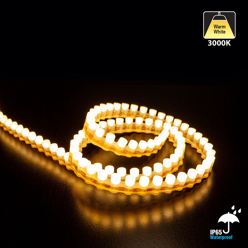 1M(3.2ft) Great Wall DIP LED Strip GW, 12V 2.5(w/ft) CCT(3K, 6K) - GekPower