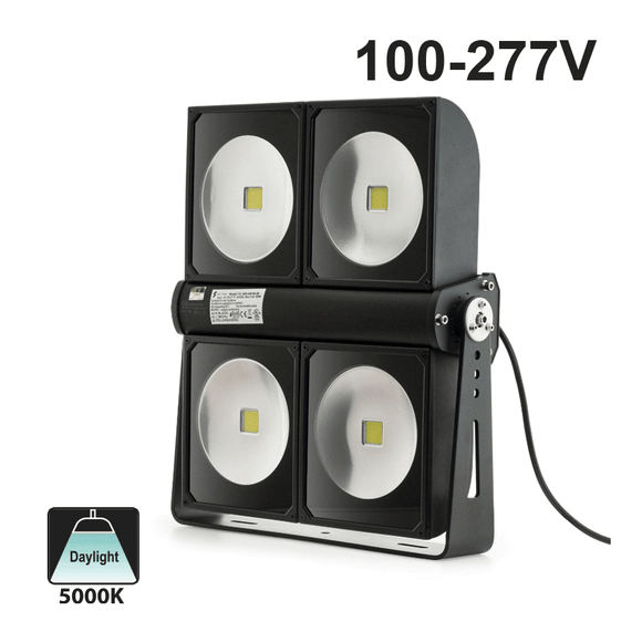 LED Outdoor Flood Light, 300W 120-277V 5000K(Daylight) - GekPower