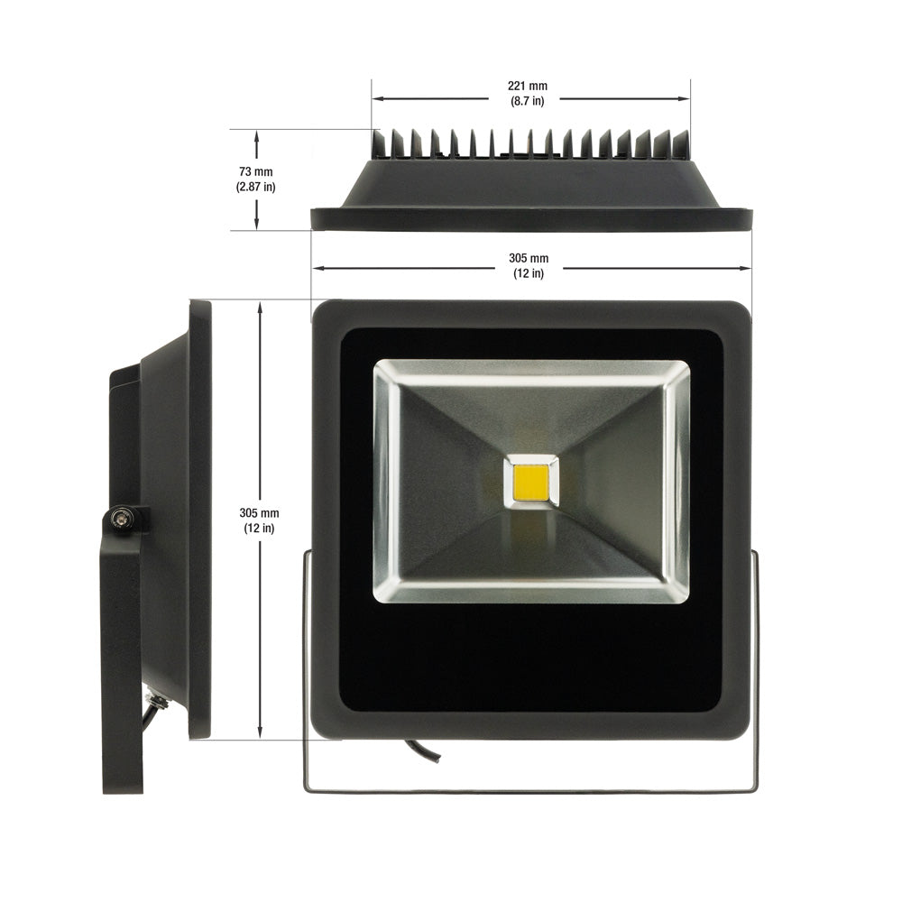 LED Outdoor Flood Light, 50W 12V AC/DC 5000K(Daylight) - GekPower