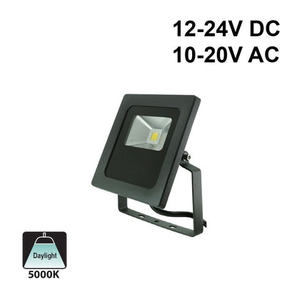 LED Outdoor Flood Light, 10W 12V AC/DC 5000K(Daylight) - GekPower