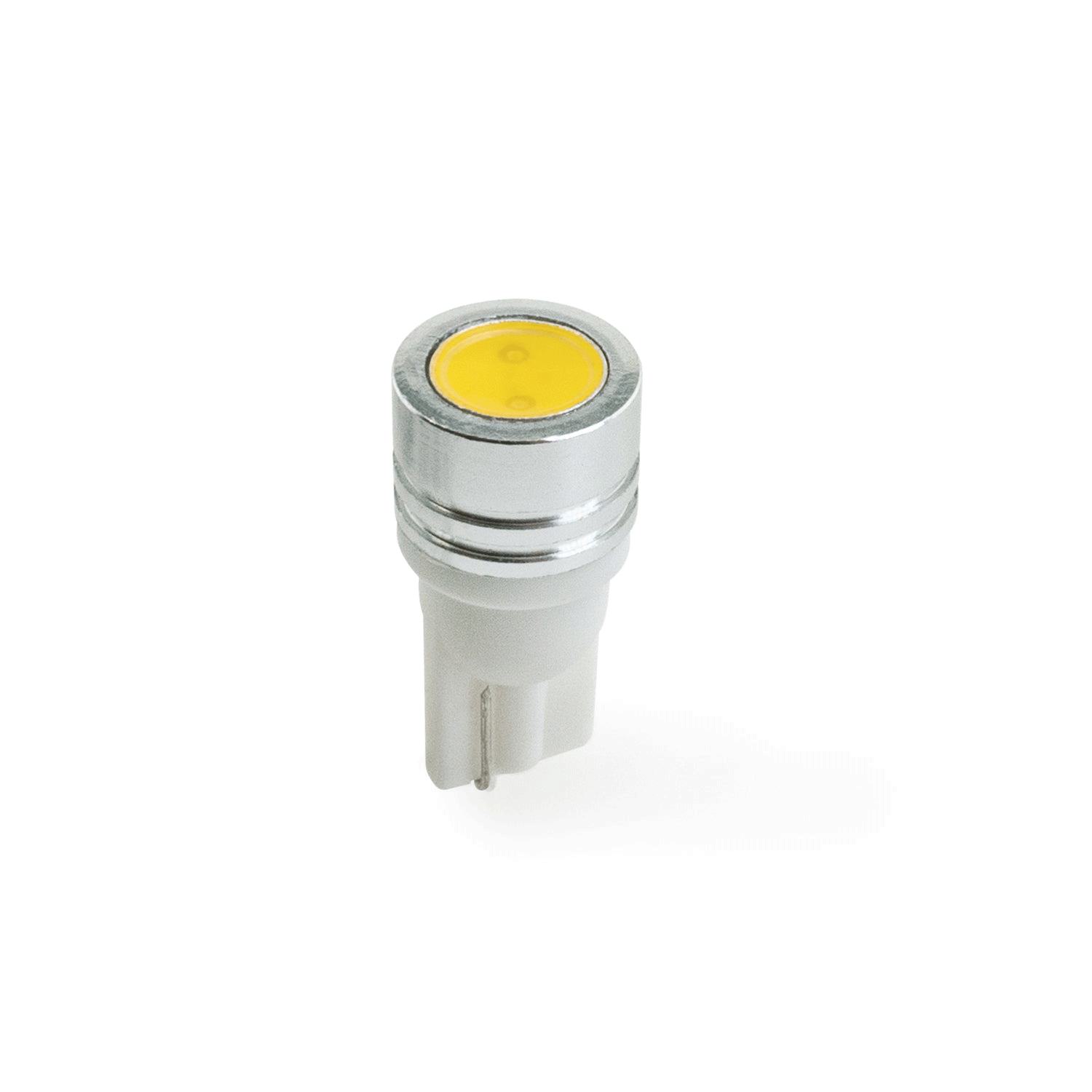 T10 Wedge Base, 194-168 LED Bulb COB 12V 1W 3000K - gekpower