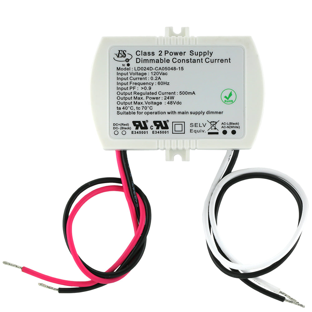 Constant Current LED Driver – Input 12V/24V AC/DC Output 600mA 1x3W 3-4V B4B8