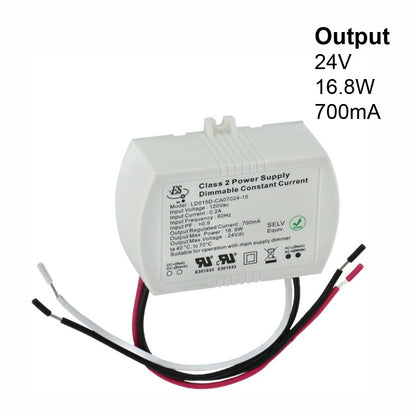 ES LD015D-CA07024-15 Constant Current LED Driver, 700mA 24V 16.8W max, gekpower