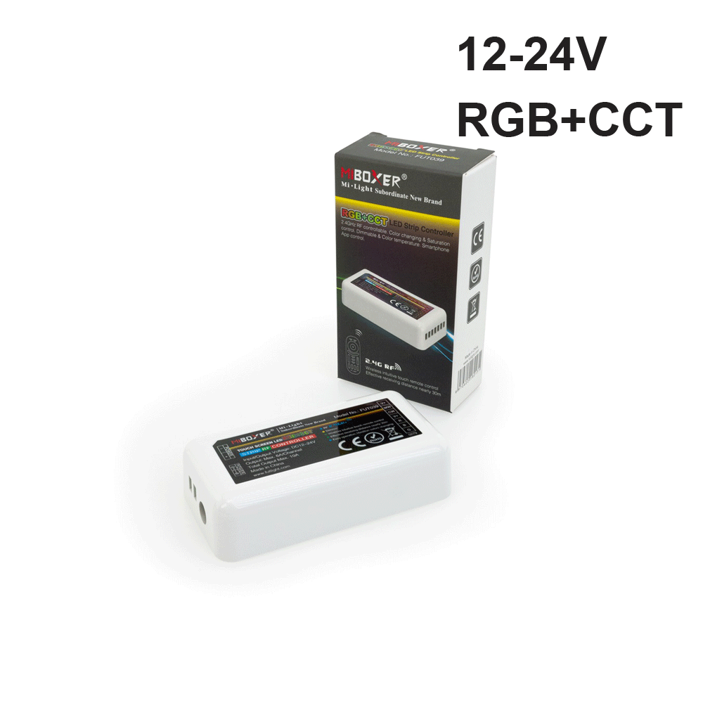 FUT039 Mi-Light 2.4GHz WIFI RGB+CCT LED Controller 12-24V - GekPower