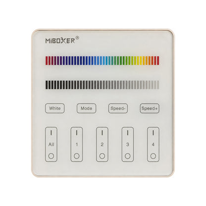 Smart Touch Panel Remote LED Controller RGB RGBW Mi-Light B3 4-Zone