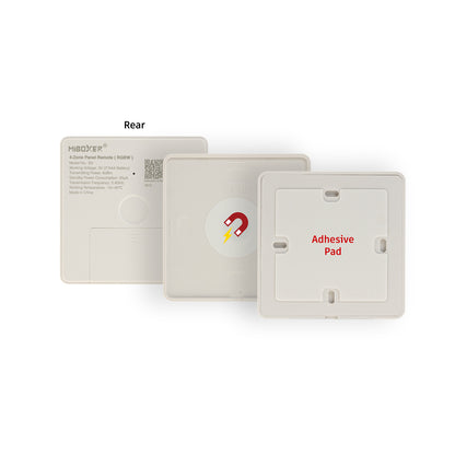 Smart Touch Panel Remote LED Controller RGB RGBW Mi-Light B3 4-Zone