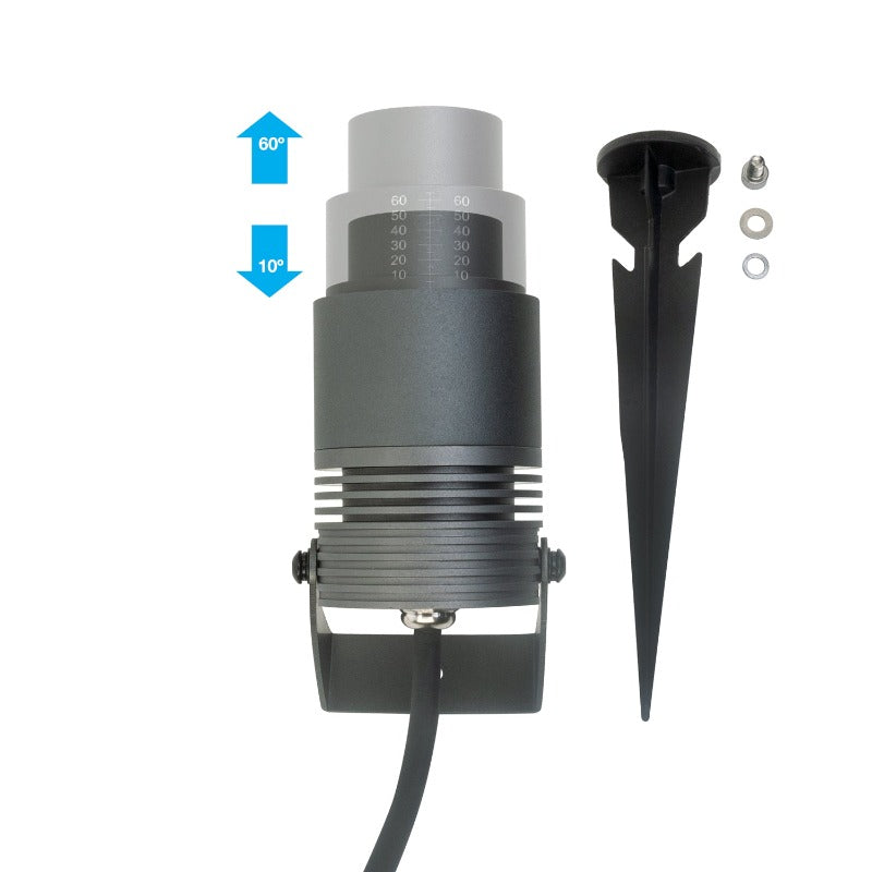 UL-12W-COB-1200-B Landscape Spotlight