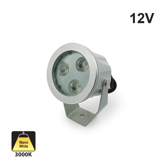 GS2004 Outdoor LED Landscape Spotlight, 12V 9W 2900K-3200K(Warm White)