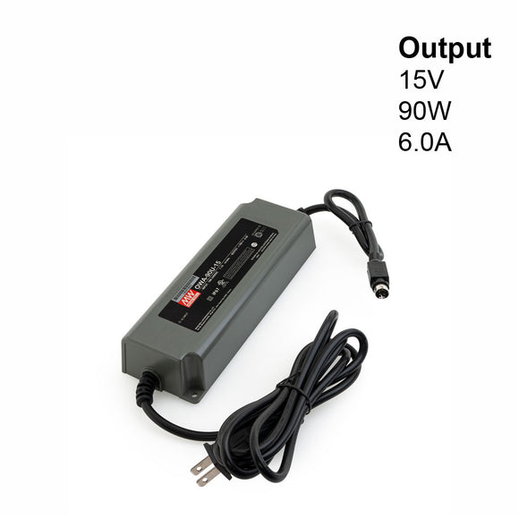 Mean Well OWA-90U-15 Non-Dimmable Constant Current + Constant Voltage LED Driver with Universal Input Voltage, gekpower