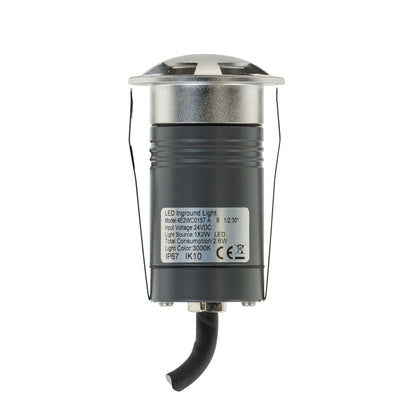 2 inch Four Way LED Inground Light Driveway light 24V 2.6W