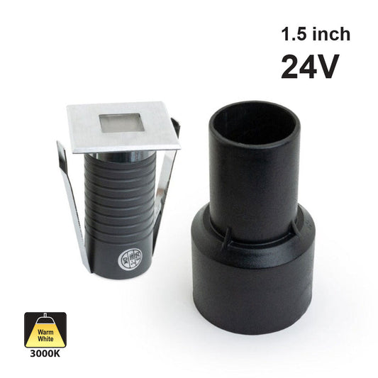1.5 inch Mini LED Square Inground light, Walkover light