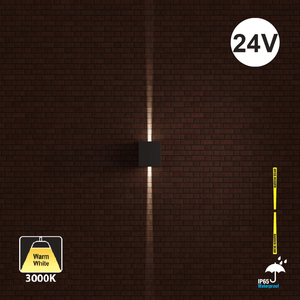 D7AD0237 Wall mounting Landscape light, 24V 6.2W 3000K(Warm White)