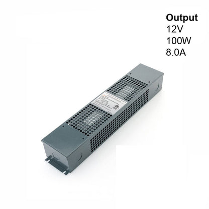 Triac Dimmable Constant Voltage LED Driver - 12V 8.0A 100W, VBD-012-100DM