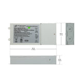 Metal Case Constant Voltage LED Driver 12V 5A 60W Enclosure Box HBL060-120-12-D, gekpower