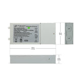 Metal Case Constant Voltage LED Driver 24V 2.5A 60W Enclosure Box HBL060-120-24-D, gekpower