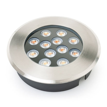 UL-1201-1500-I 6 inch Round Shallow Recessed inground light