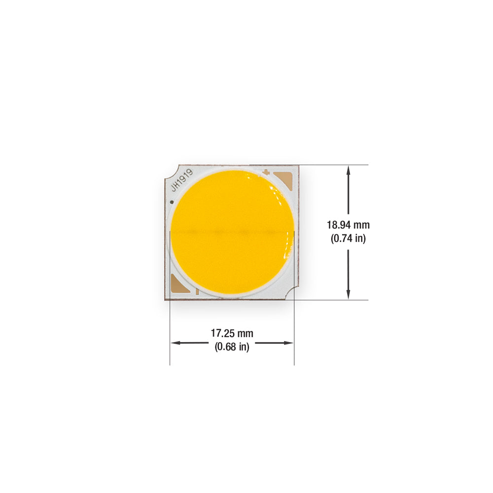 Constant Voltage COB LED Module 12V 3W 2400K(Sunset White), gekpower