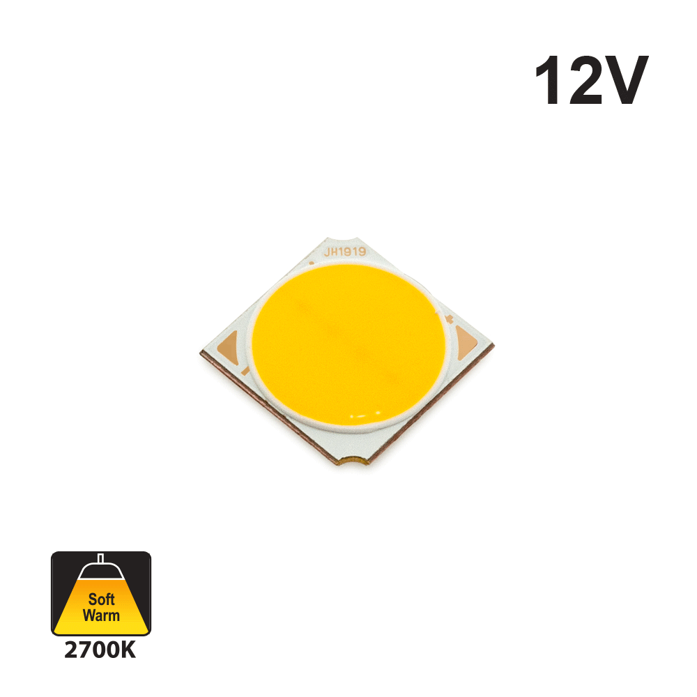 Constant Voltage COB LED Module 12V 3W 2700K(Soft White), gekpower