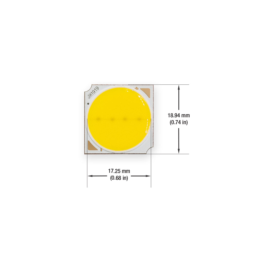 Constant Voltage COB LED Module 12V 3W 4000K(Natural White), gekpower