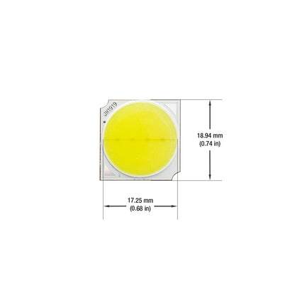 Constant Voltage COB LED Module 12V 3W 6000K(Cool White), gekpower