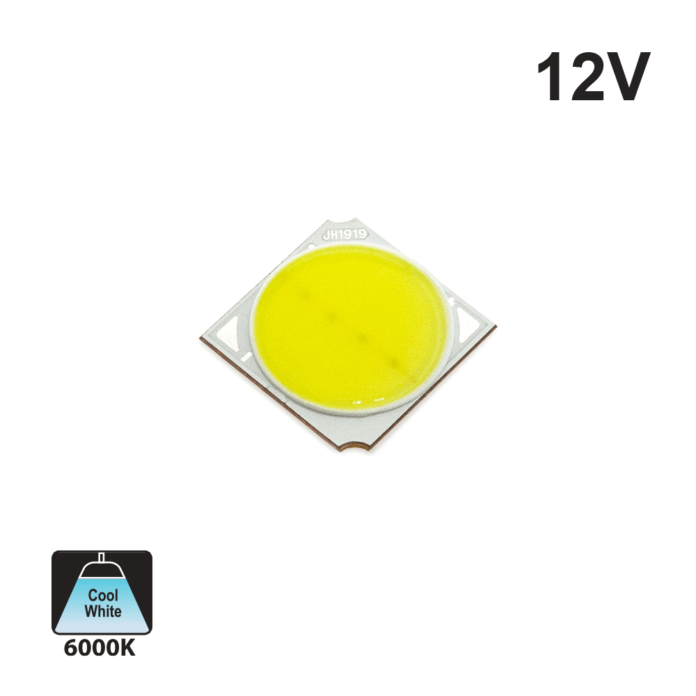 Constant Voltage COB LED Module 12V 3W 6000K(Cool White), gekpower