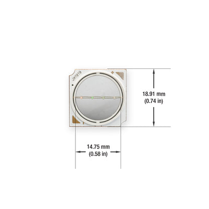 Constant Voltage COB LED Module 12V 3W Green, gekpower