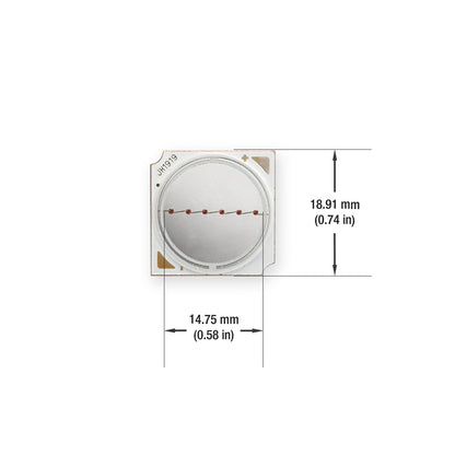 Constant Voltage COB LED Module 12V 3W Red, gekpower