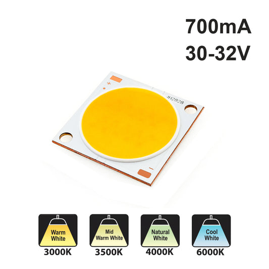 Constant Current COB LED Module - 700mA 30-32V 20W CCT(3K, 3.5K, 4K, 6K)