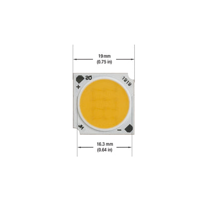 Constant Current COB LED Module, 350mA 36-38V 12W CCT(3K, 3.5K, 4K, 6K)