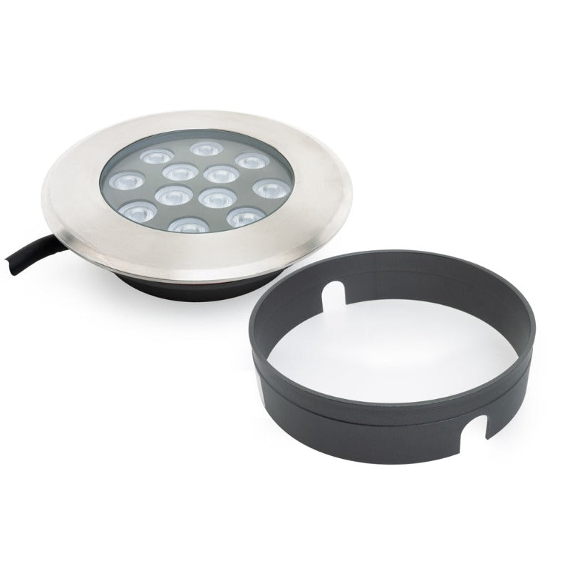 6inch Round Shallow Recessed Changing Color Inground Up light