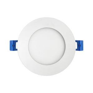 4 inch flat Round Panel Light LED-S9W-5CCTWH, 120V 9W - GekPower