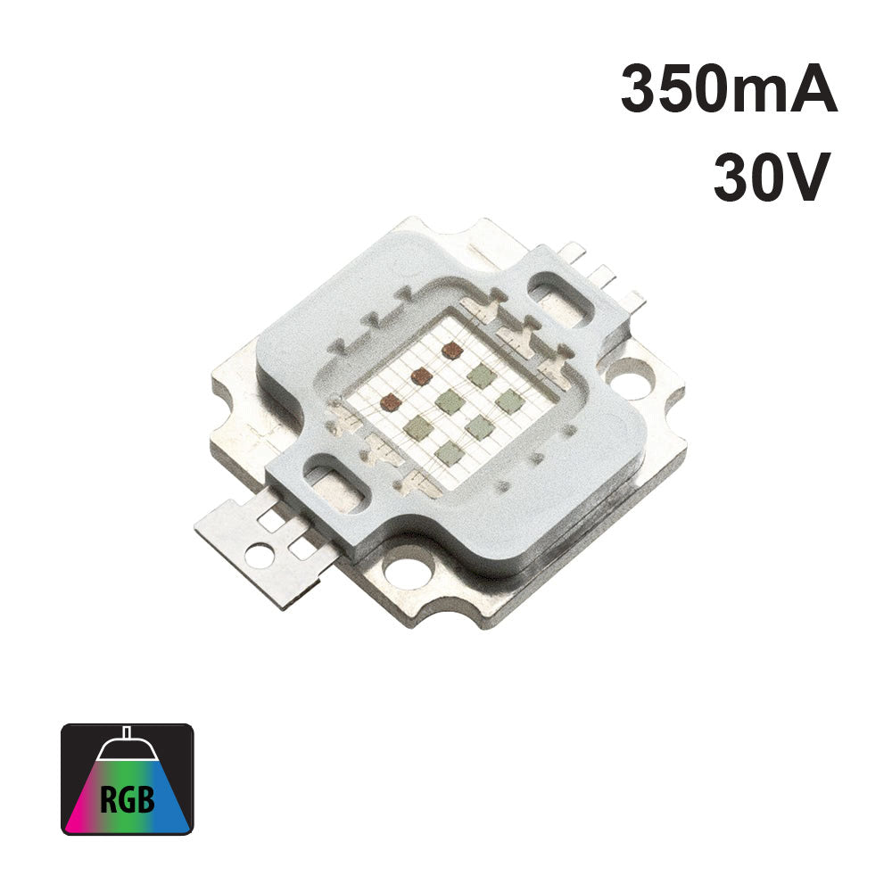 10W LED COB Chip Light RGB