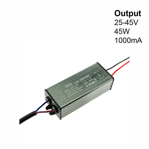 DXQ-SF-45W Constant Current LED Driver, 12-24V 45W 1000mA, gekpower