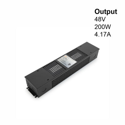 OTM-W200-48-F Constant Voltage 0-10V Dimmable LED Driver 48V 200W, gekpower