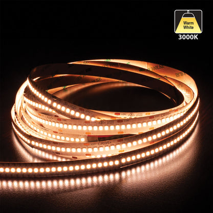 5M(16.4ft) Indoor LED Strip Light 2835, 24V 9(w/ft) 1463-1609(Lm/ft) 240(LEDs/m) CCT(2.7K, 3K, 3.5K, 4K, 5K, 6K)