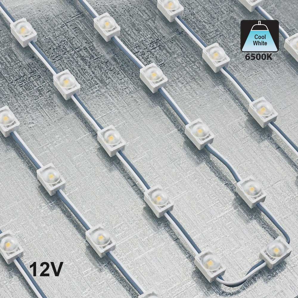 LED Module Backlighting 12V 0.24W 6500K - Pack of 100 – GekPower