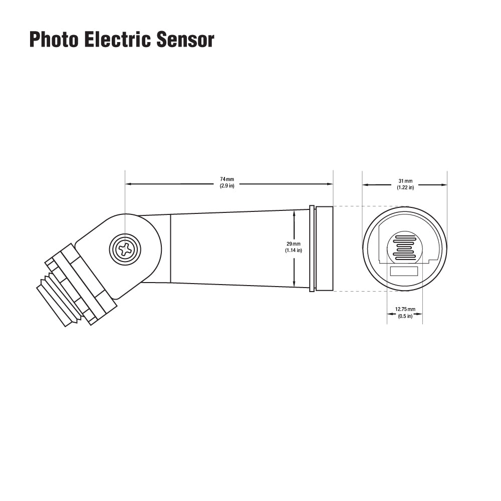 LP-104A Indoor-Outdoor Dusk to dawn 120V Adjustable Swivel Mount Photoelectric Sensor Switch 15A 1800W