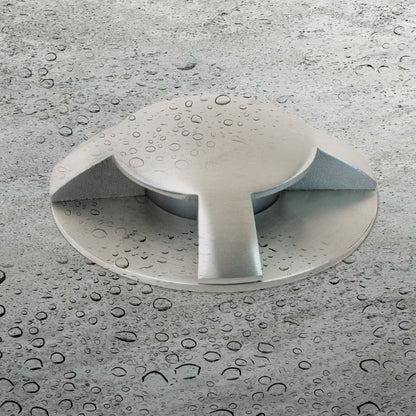 4.5 inch Round Recessed Four way Inground light